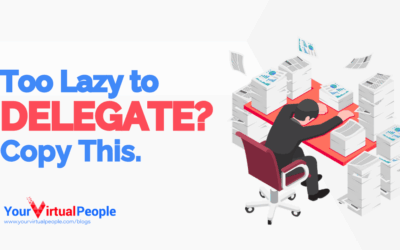 Too Lazy to Delegate? Copy This